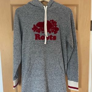 Roots hooded dress, size S